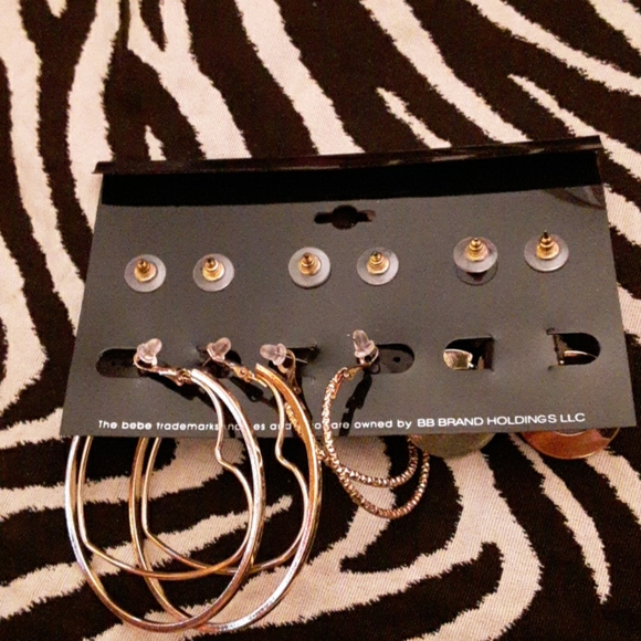 Bebe earing 6 style set - Picture 2 of 2